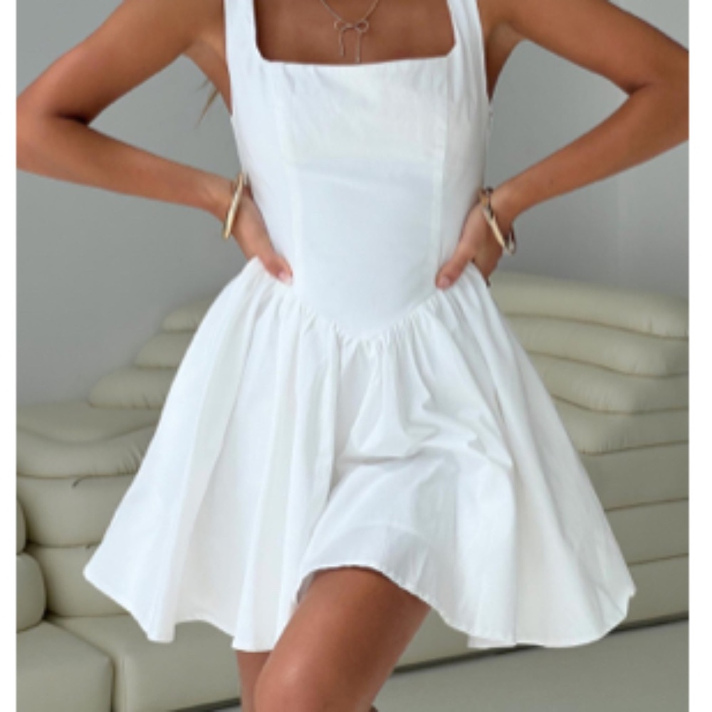 White Mini Dress